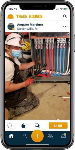 construction labor shortage trade hound screenshot 