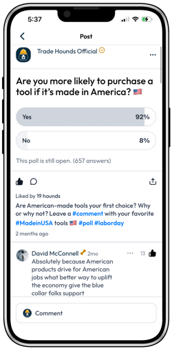 Made in America Poll